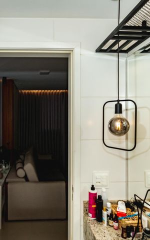 Apartamento para alugar com 70m², 2 quartos e 2 vagasBanheiro social