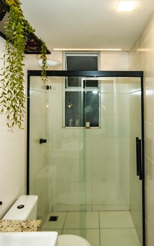 Apartamento para alugar com 70m², 2 quartos e 2 vagasBanheiro social