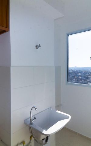 Apartamento para alugar com 36m², 2 quartos e sem vaga Apartamento para alugar com 36m², 2 quartos e sem vagaÁrea de Serviço