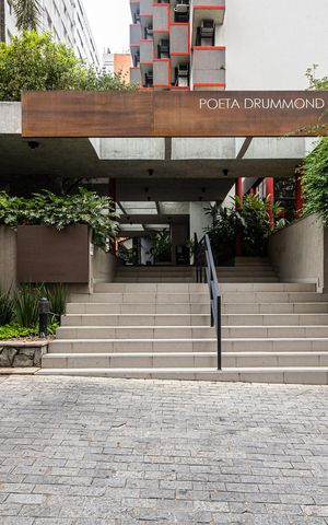 Studio à venda com 28m², 1 quarto e 1 vagaFachada