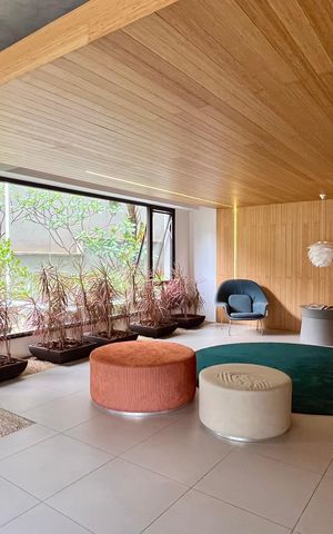 Studio para alugar com 47m², 1 quarto e 1 vaga Studio para alugar com 47m², 1 quarto e 1 vagaHall de entrada