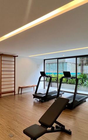 Studio para alugar com 47m², 1 quarto e 1 vaga Studio para alugar com 47m², 1 quarto e 1 vagaAcademia