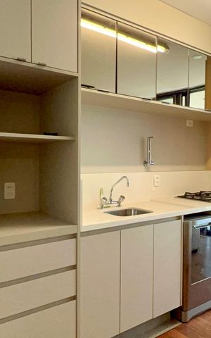 Studio para alugar com 47m², 1 quarto e 1 vaga Studio para alugar com 47m², 1 quarto e 1 vagaCozinha