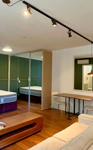 Studio para alugar com 47m², 1 quarto e 1 vaga Studio para alugar com 47m², 1 quarto e 1 vagaSala