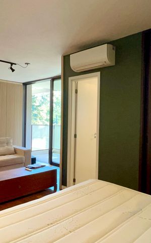 Studio para alugar com 47m², 1 quarto e 1 vaga Studio para alugar com 47m², 1 quarto e 1 vagaQuarto