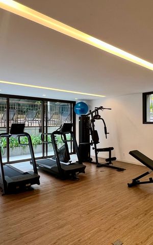 Studio para alugar com 47m², 1 quarto e 1 vaga Studio para alugar com 47m², 1 quarto e 1 vagaAcademia