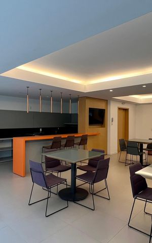Studio para alugar com 47m², 1 quarto e 1 vaga Studio para alugar com 47m², 1 quarto e 1 vagaSalão de Festas