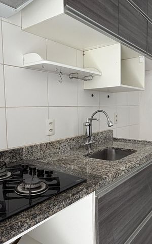 Apartamento para alugar com 50m², 1 quarto e 1 vagaCozinha e Área de Serviço