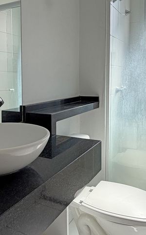 Apartamento para alugar com 50m², 1 quarto e 1 vagaBanheiro da Suíte