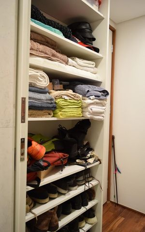 Apartamento à venda com 59m², 1 quarto e 1 vagaCloset da suíte