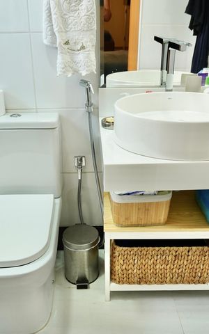 Apartamento à venda com 150m², 2 quartos e 1 vaga Apartamento à venda com 150m², 2 quartos e 1 vagaBanheiro da Suíte 1