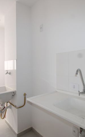 Apartamento à venda com 34m², 1 quarto e sem vagaCozinha e Área de Serviço