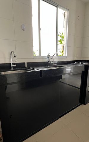 Apartamento para alugar com 50m², 2 quartos e 1 vaga Apartamento para alugar com 50m², 2 quartos e 1 vagaCozinha / Área de Serviço