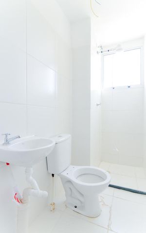 Apartamento para alugar com 44m², 2 quartos e sem vagaBanheiro