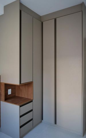 Apartamento à venda com 40m², 1 quarto e 1 vagaQuarto