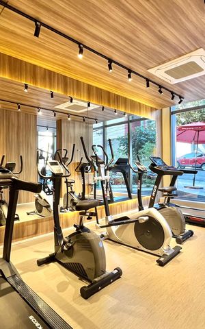 Studio para alugar com 24m², 1 quarto e sem vaga Studio para alugar com 24m², 1 quarto e sem vagaÁrea comum - Academia