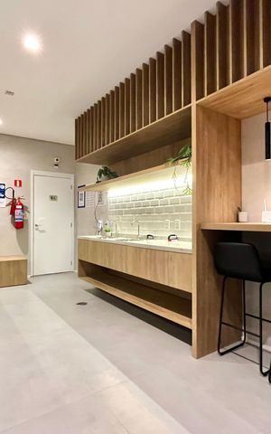 Studio para alugar com 24m², 1 quarto e sem vaga Studio para alugar com 24m², 1 quarto e sem vagaÁrea comum - Lavanderia
