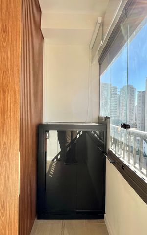 Studio para alugar com 24m², 1 quarto e sem vaga Studio para alugar com 24m², 1 quarto e sem vagaVaranda