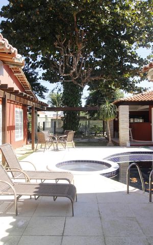 Casa de condomínio para alugar com 550m², 5 quartos e 4 vagasÁrea externa