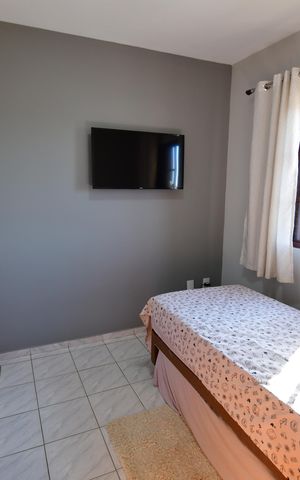 Casa de condomínio para alugar com 60m², 2 quartos e 1 vagaQuarto 1