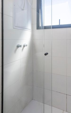 Studio para alugar com 28m², 1 quarto e sem vaga Studio para alugar com 28m², 1 quarto e sem vagaBanheiro