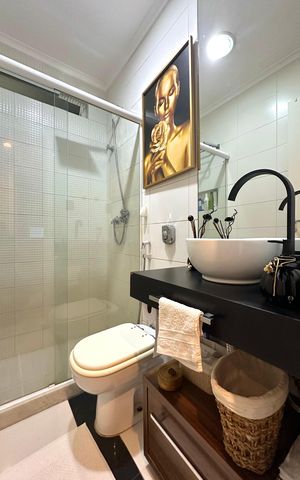 Apartamento à venda com 130m², 2 quartos e 1 vaga