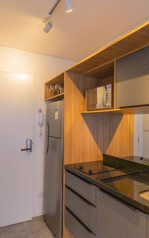 Apartamento para alugar com 20m², 1 quarto e sem vaga Apartamento para alugar com 20m², 1 quarto e sem vagaSala/Cozinha