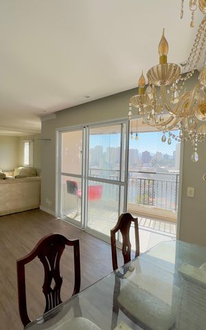 Apartamento à venda com 88m², 2 quartos e 2 vagas Apartamento à venda com 88m², 2 quartos e 2 vagasSala de Jantar