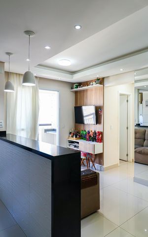 Apartamento à venda com 47m², 2 quartos e 1 vaga