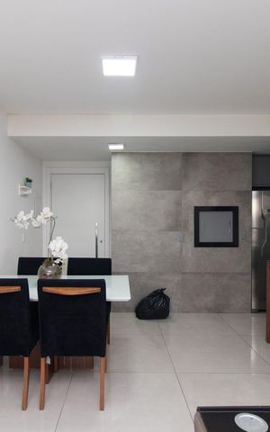 Apartamento à venda com 58m², 2 quartos e 2 vagas Apartamento à venda com 58m², 2 quartos e 2 vagasSala