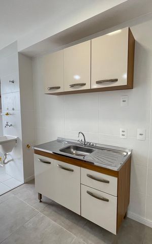 Apartamento para alugar com 38m², 1 quarto e sem vaga Apartamento para alugar com 38m², 1 quarto e sem vagaCozinha e Área de Serviço