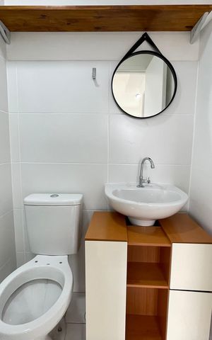 Apartamento para alugar com 38m², 1 quarto e sem vaga Apartamento para alugar com 38m², 1 quarto e sem vagaBanheiro