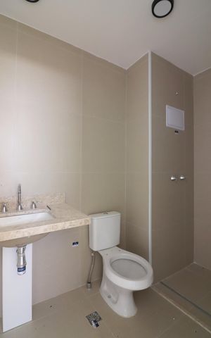 Apartamento para alugar com 76m², 3 quartos e 2 vagasBanheiro Social