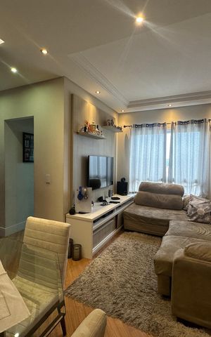 Apartamento à venda com 56m², 2 quartos e 1 vaga Apartamento à venda com 56m², 2 quartos e 1 vagaSala