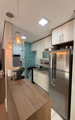 Apartamento à venda com 72m², 3 quartos e 2 vagas Apartamento à venda com 72m², 3 quartos e 2 vagasCozinha