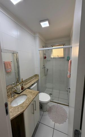 Apartamento à venda com 72m², 3 quartos e 2 vagas Apartamento à venda com 72m², 3 quartos e 2 vagasBanheiro