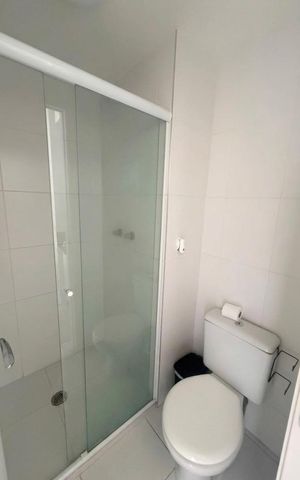 Apartamento para alugar com 39m², 1 quarto e 1 vaga Apartamento para alugar com 39m², 1 quarto e 1 vagaBanheiro
