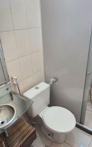 Casa de condomínio para alugar com 110m², 2 quartos e 2 vagas Casa de condomínio para alugar com 110m², 2 quartos e 2 vagasBanheiro