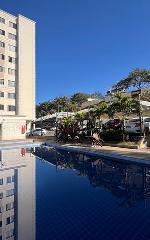 Apartamento à venda com 45m², 2 quartos e 1 vaga Apartamento à venda com 45m², 2 quartos e 1 vagaÁrea comum - Piscina