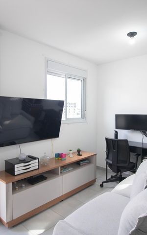 Apartamento à venda com 37m², 1 quarto e 1 vaga Apartamento à venda com 37m², 1 quarto e 1 vagaSALA