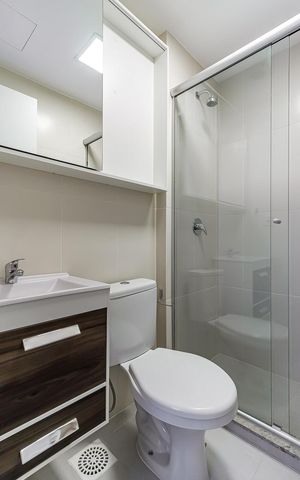 Apartamento para alugar com 65m², 2 quartos e 1 vaga Apartamento para alugar com 65m², 2 quartos e 1 vagaBanheiro