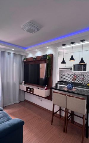 Apartamento à venda com 42m², 2 quartos e 1 vaga Apartamento à venda com 42m², 2 quartos e 1 vagaSala