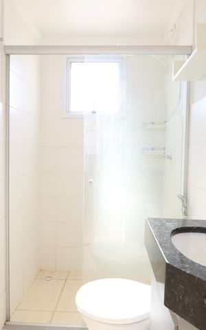 Apartamento para alugar com 50m², 2 quartos e 1 vaga Apartamento para alugar com 50m², 2 quartos e 1 vagaBanheiro