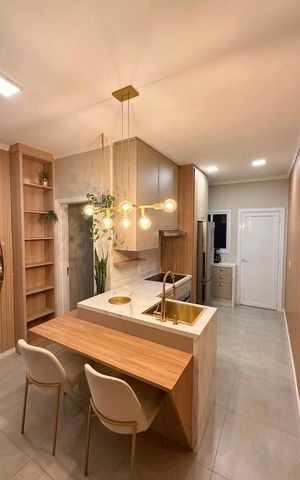 Casa à venda com 50m², 2 quartos e 2 vagasCozinha