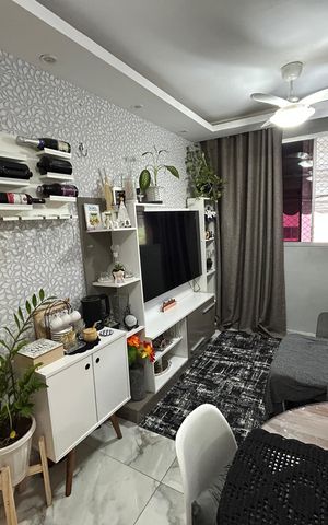 Apartamento para alugar com 44m², 2 quartos e sem vagaSala