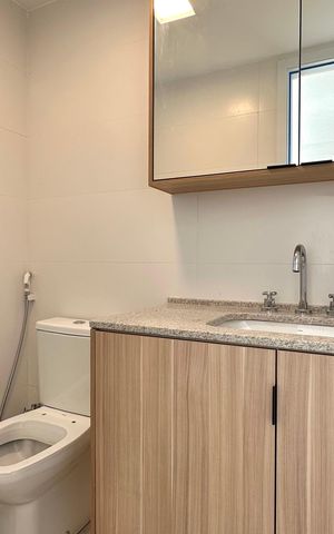 Apartamento para alugar com 39m², 1 quarto e 1 vaga