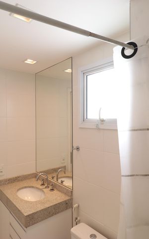 Apartamento à venda com 131m², 2 quartos e 2 vagasBanheiro da Suíte 1