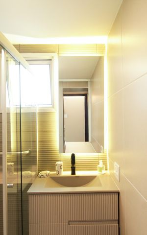 Apartamento à venda com 70m², 2 quartos e 2 vagas Apartamento à venda com 70m², 2 quartos e 2 vagasBanheiro 1