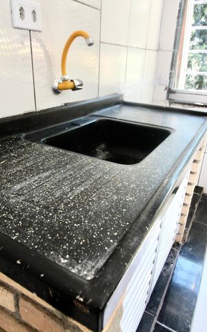 Casa de condomínio para alugar com 40m², 2 quartos e sem vagaSala/cozinha