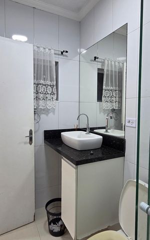 Studio para alugar com 40m², 1 quarto e 1 vaga Studio para alugar com 40m², 1 quarto e 1 vagaBanheiro